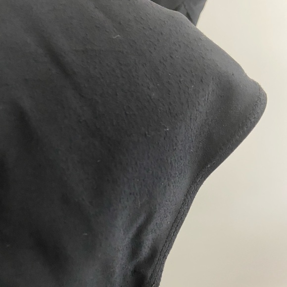 Maxmoda Black Tiered Ruffle One Piece Swimsuit Sz S Swimwear Vacation Beach - Picture 10 of 11